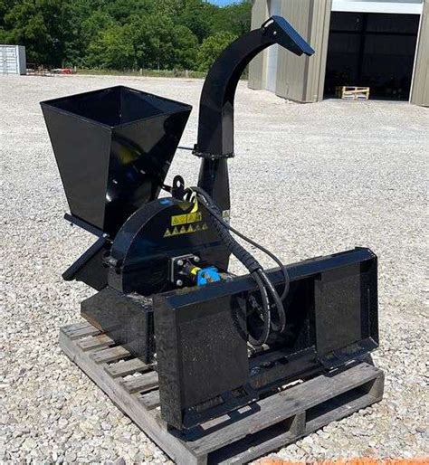 skid steer chipper used|skid steer chipper shredder.